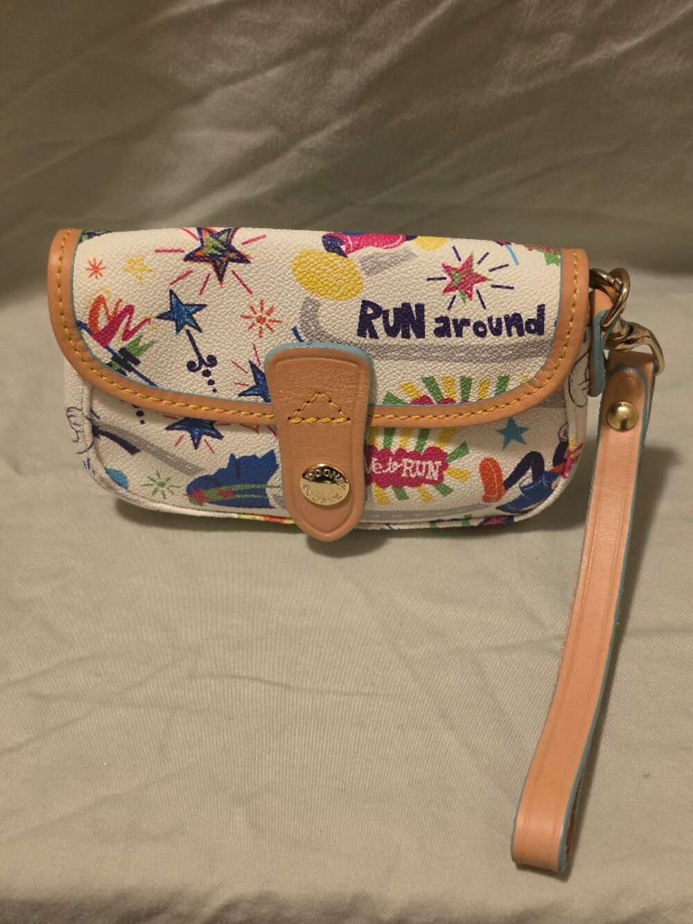 Dooney & Bourke, runDisney limited “Run Around the World” Mini Wristlet 2014
